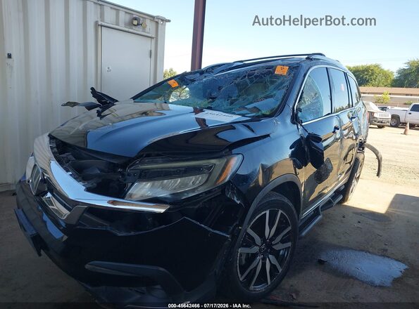 5FNYF6H04KB053104 2019 HONDA PILOT Black Przód lewy