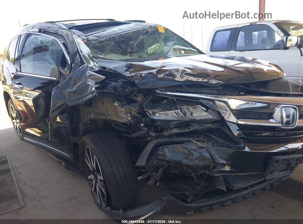 5FNYF6H04KB053104 2019 HONDA PILOT Black Widok z przodu