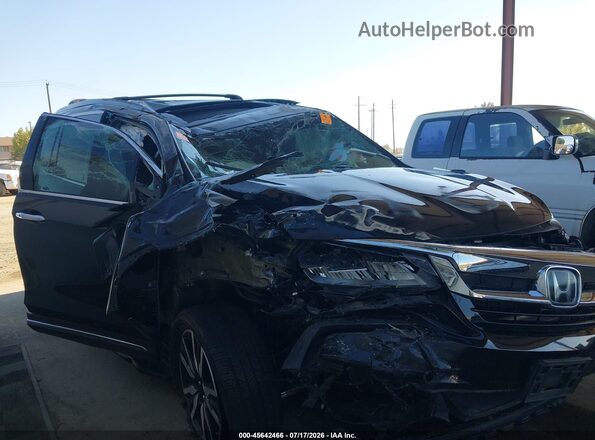 5FNYF6H04KB053104 2019 HONDA PILOT Black Widok wnętrza z tyłu