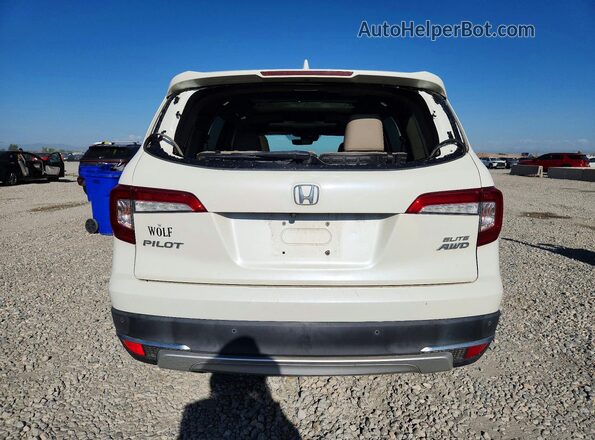 5FNYF6H04KB082702 2019 HONDA PILOT White Widok z tyłu