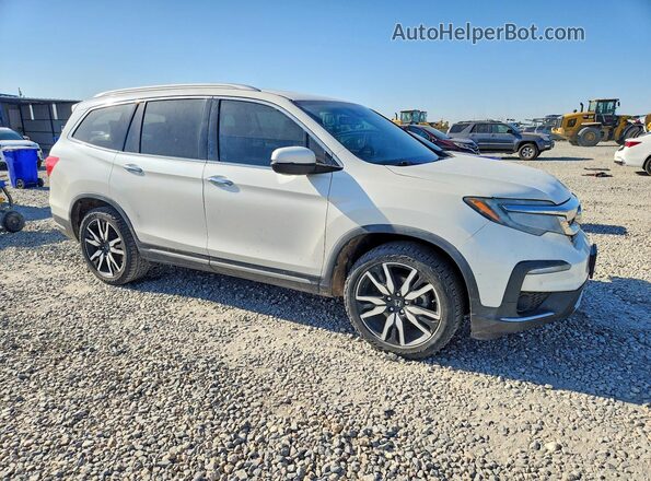 5FNYF6H04KB082702 2019 HONDA PILOT White Przód prawy