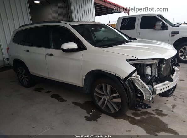 5FNYF6H05HB098870 2017 HONDA PILOT White Widok wnętrza z tyłu