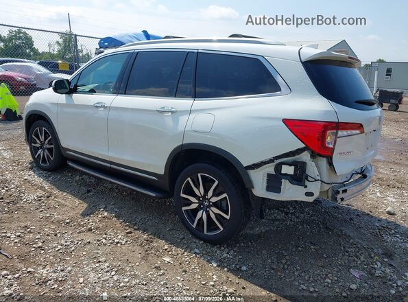 5FNYF6H05KB061244 2019 HONDA PILOT White Trasero izquierdo