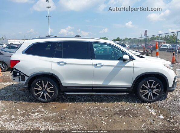 5FNYF6H05KB061244 2019 HONDA PILOT White Vista interior de 360 grados