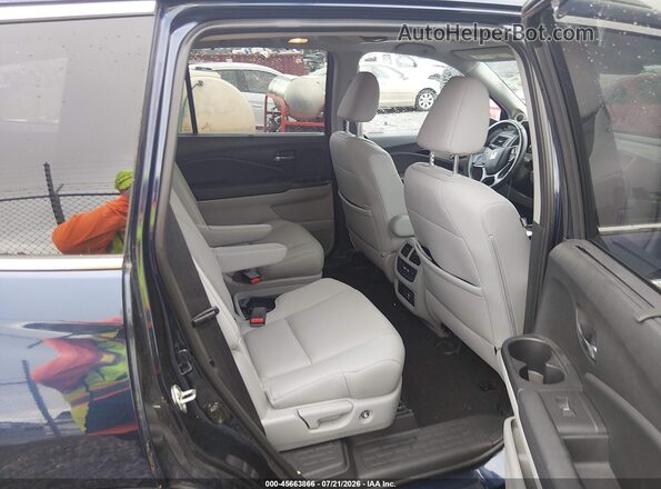 5FNYF6H05LB005449 2020 HONDA PILOT Blue Widok naklejki z numerem VIN