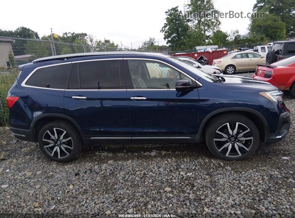 5FNYF6H05LB005449 2020 HONDA PILOT Blue Widok wnętrza z tyłu