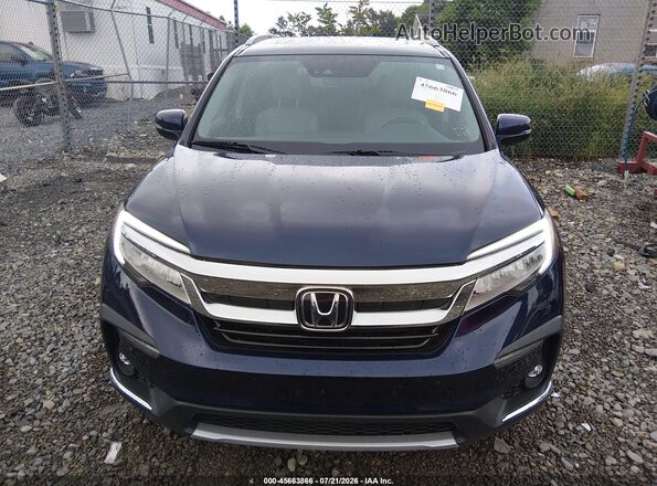 5FNYF6H05LB005449 2020 HONDA PILOT Blue Widok zestawu wskaźników