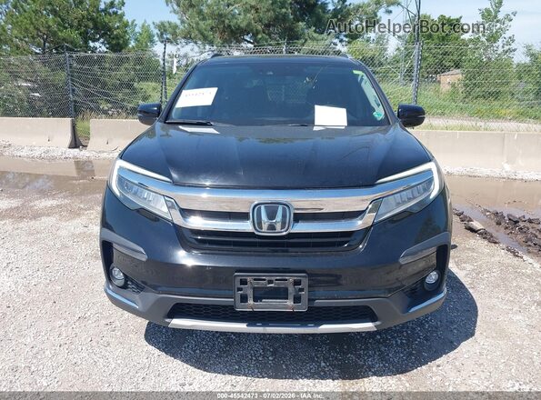 5FNYF6H05LB061665 2020 HONDA PILOT Black Вид щитка приладів