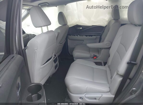 5FNYF6H05MB028540 2021 HONDA PILOT Gray Vista de la etiqueta del VIN