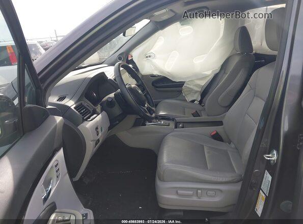 5FNYF6H05MB028540 2021 HONDA PILOT Gray Vista interior delantera