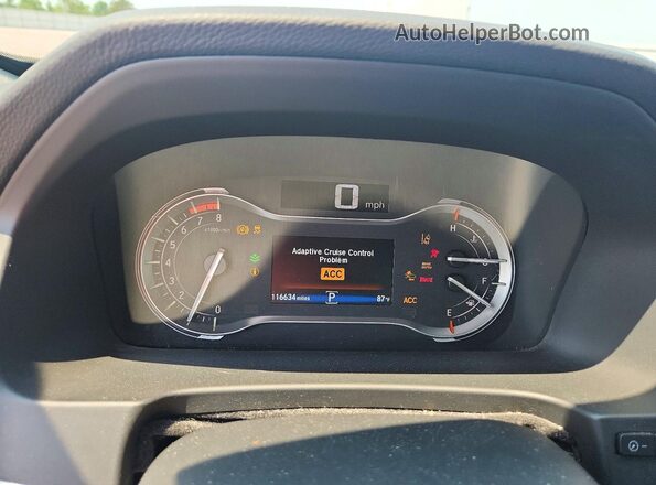 5FNYF6H06HB088283 2017 HONDA PILOT Black ხელსაწყოთა პანელის ხედი