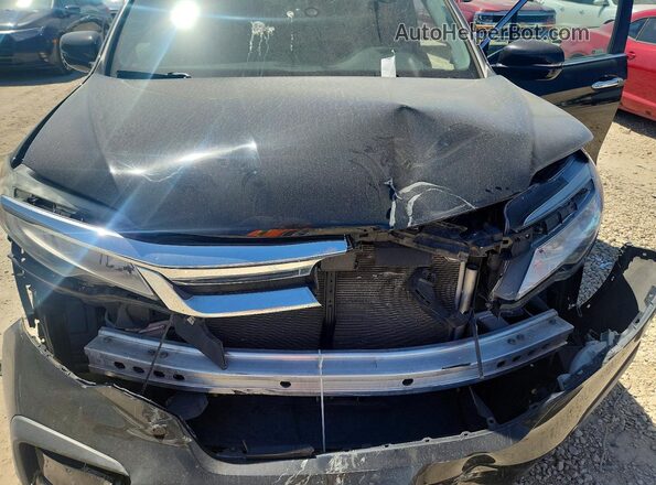 5FNYF6H07KB047765 2019 HONDA PILOT Black Вид підкапотного простору