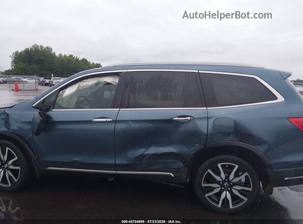5FNYF6H07KB089031 2019 HONDA PILOT Blue Front view