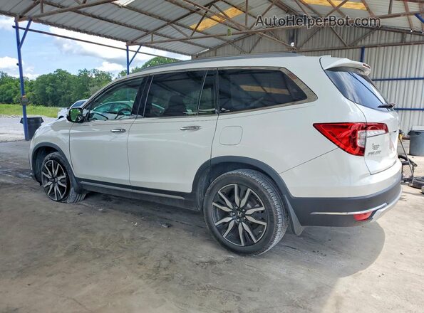5FNYF6H07MB010413 2021 HONDA PILOT White უკანა მარცხენა