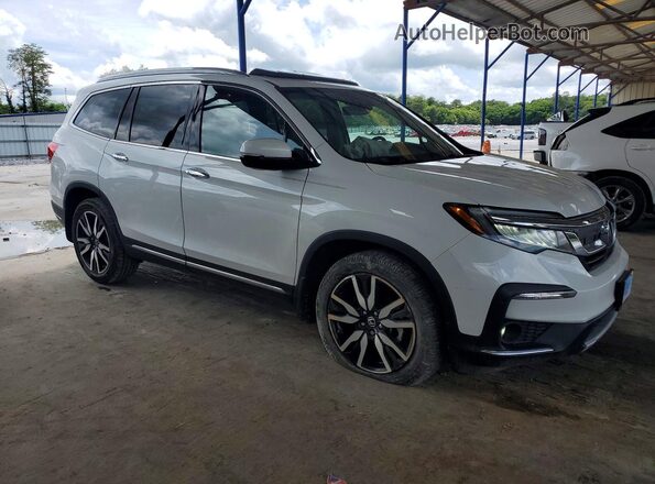 5FNYF6H07MB010413 2021 HONDA PILOT White წინა მარჯვენა