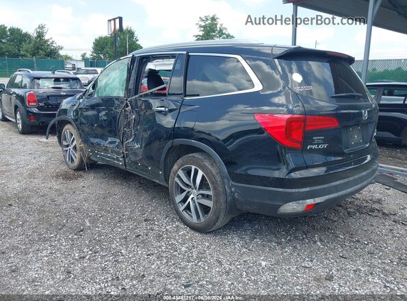 5FNYF6H08HB100305 2017 HONDA PILOT Черный Задняя левая четверть