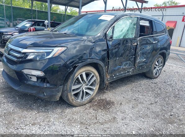 5FNYF6H08HB100305 2017 HONDA PILOT Черный Передняя левая четверть