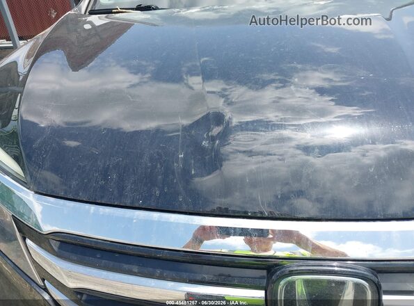 5FNYF6H08HB100305 2017 HONDA PILOT Черный Вид спереди