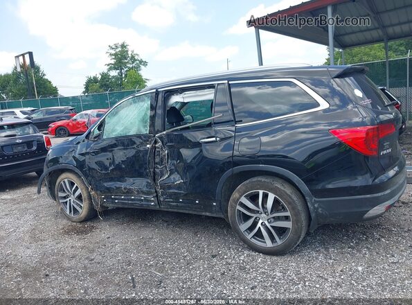 5FNYF6H08HB100305 2017 HONDA PILOT Черный Панорамный вид салона 360°