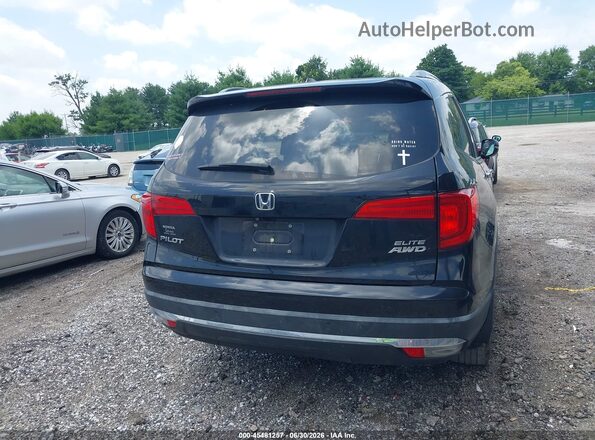 5FNYF6H08HB100305 2017 HONDA PILOT Черный 