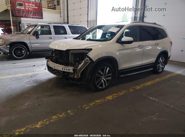 5FNYF6H08JB024154 2018 HONDA PILOT White Передня ліва чверть