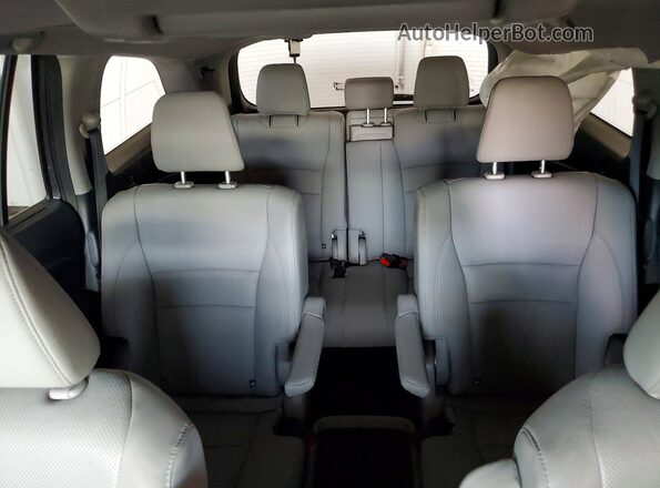 5FNYF6H09HB049073 2017 HONDA PILOT Gray უკანა სავარძლების ხედი