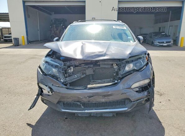 5FNYF6H09HB049073 2017 HONDA PILOT Gray წინა ხედი