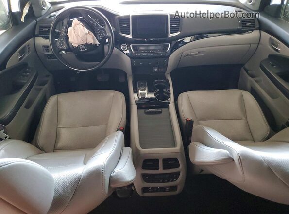 5FNYF6H09HB049073 2017 HONDA PILOT Gray წინა პანელის ხედი