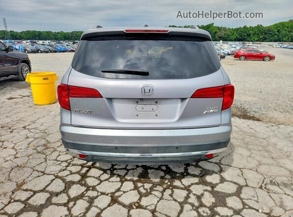 5FNYF6H09HB069114 2017 HONDA PILOT Silver Vista trasera