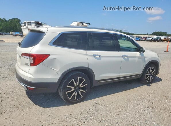 5FNYF6H09KB047234 2019 HONDA PILOT White Задня права чверть