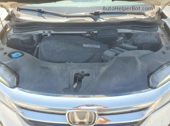 5FNYF6H09KB047234 2019 HONDA PILOT White Вид підкапотного простору