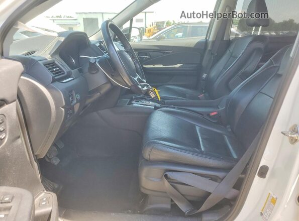 5FNYF6H09KB047234 2019 HONDA PILOT White Вид салону спереду