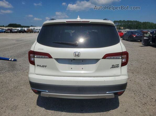 5FNYF6H09KB047234 2019 HONDA PILOT White Вид ззаду
