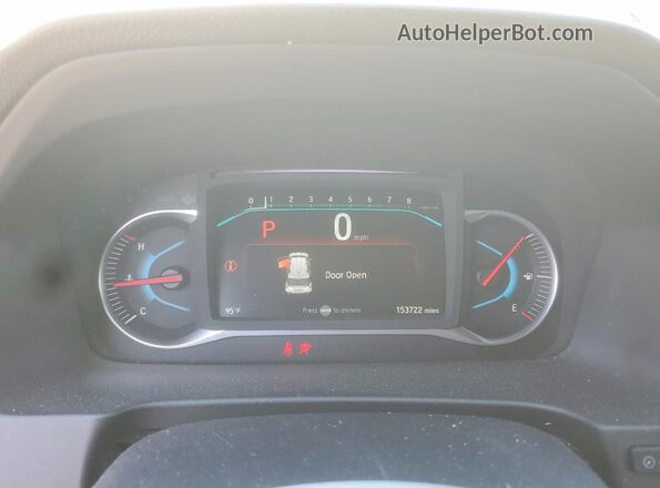 5FNYF6H09KB047234 2019 HONDA PILOT White Вид щитка приладів