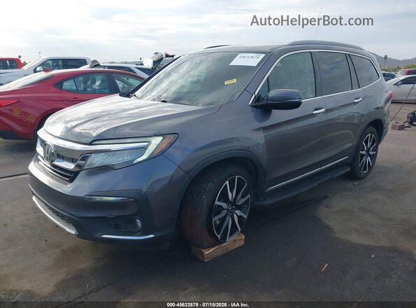 5FNYF6H09MB080690 2021 HONDA PILOT Gray Przód lewy