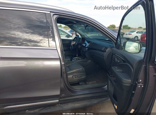 5FNYF6H09MB080690 2021 HONDA PILOT Gray Widok wnętrza z przodu