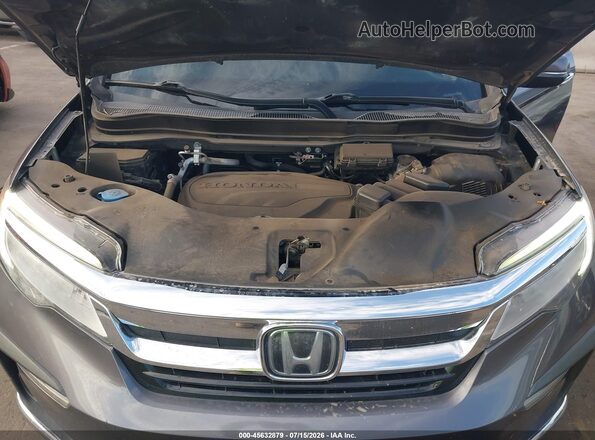 5FNYF6H09MB080690 2021 HONDA PILOT Gray Widok z tyłu