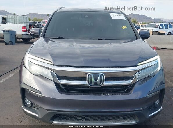 5FNYF6H09MB080690 2021 HONDA PILOT Gray Widok zestawu wskaźników