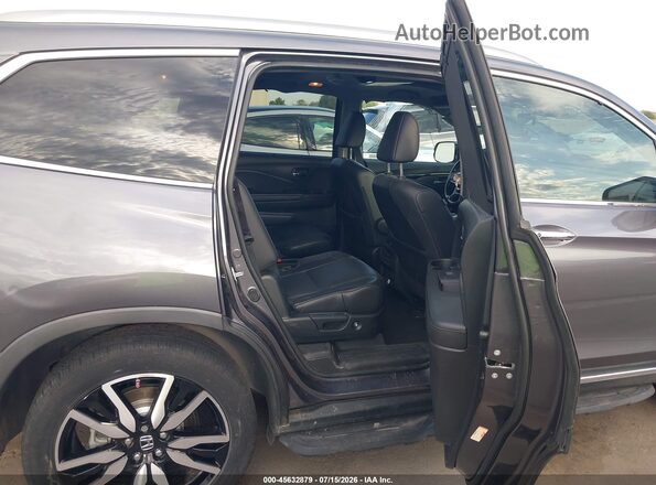 5FNYF6H09MB080690 2021 HONDA PILOT Gray Widok naklejki z numerem VIN
