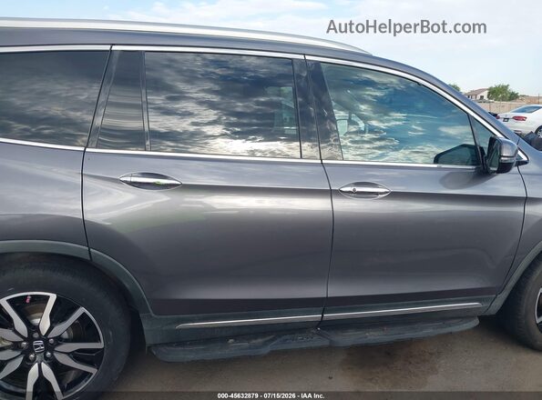 5FNYF6H09MB080690 2021 HONDA PILOT Gray Widok wnętrza z tyłu