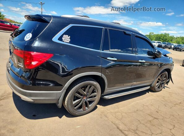 5FNYF6H0XHB068375 2017 HONDA PILOT Black Rear right