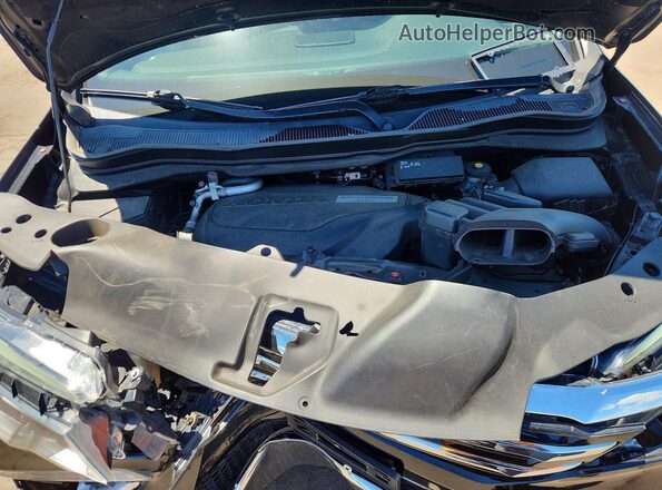 5FNYF6H0XHB068375 2017 HONDA PILOT Black Engine compartment view