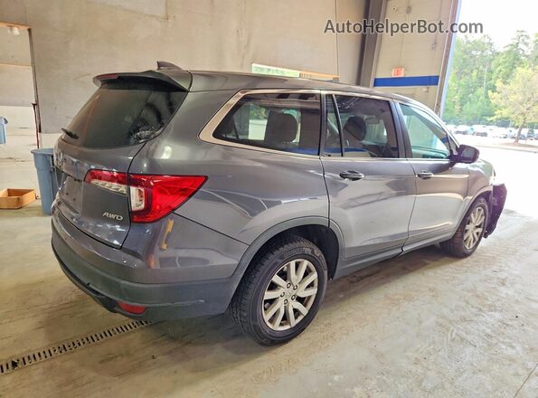 5FNYF6H10KB007777 2019 HONDA PILOT Gray Tył prawy