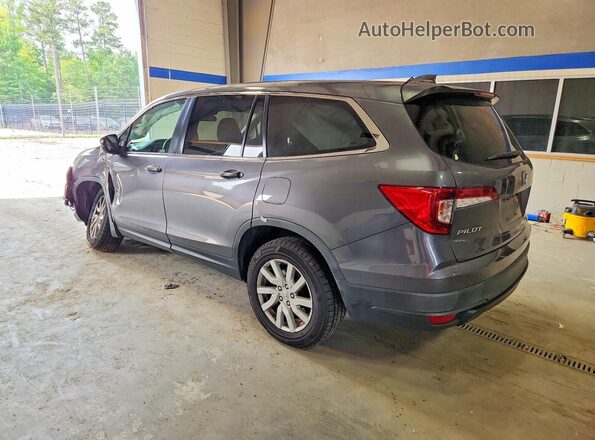 5FNYF6H10KB007777 2019 HONDA PILOT Gray Tył lewy