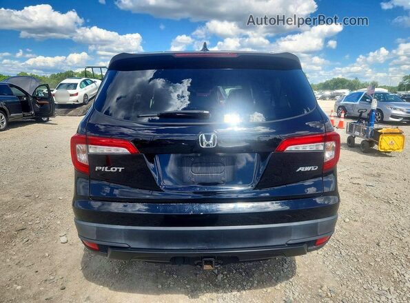5FNYF6H11KB032008 2019 HONDA PILOT Black Հետևի տեսք