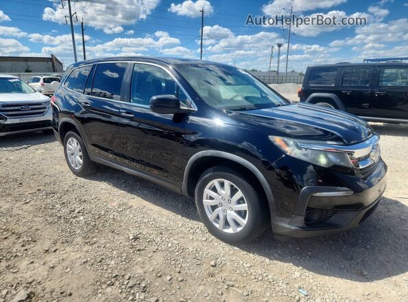 5FNYF6H11KB032008 2019 HONDA PILOT Black Առջևի աջ