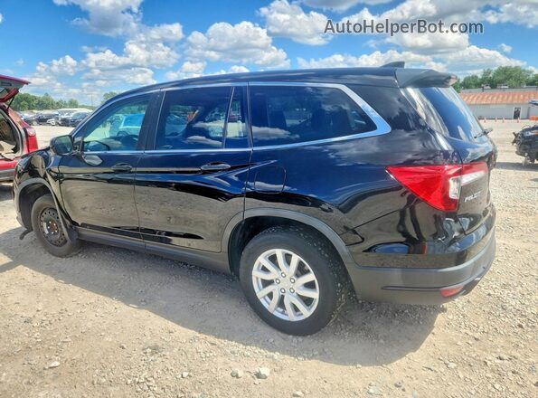 5FNYF6H11KB032008 2019 HONDA PILOT Black Հետևի ձախ