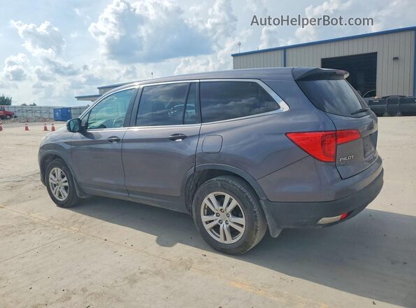 5FNYF6H13JB024958 2018 HONDA PILOT Gray Tył lewy