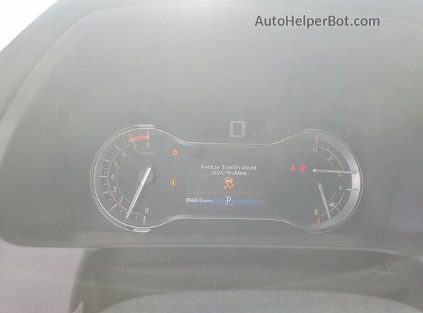 5FNYF6H13JB024958 2018 HONDA PILOT Gray Widok zestawu wskaźników