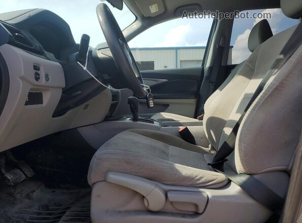 5FNYF6H13JB024958 2018 HONDA PILOT Gray Widok wnętrza z przodu